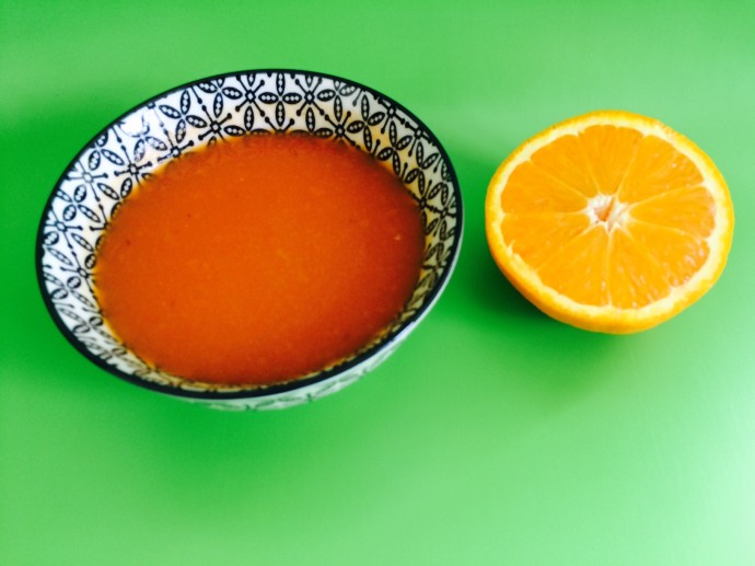 soupe carotte orange